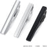 HONEY BEAR 3pcs Mens Boys Skinny Narrow Tie clip Bar Set for Wedding Gift 4cm...