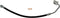 Dorman H38105 Front Passenger Side Brake Hydraulic Hose Compatible with Select Ford Models...