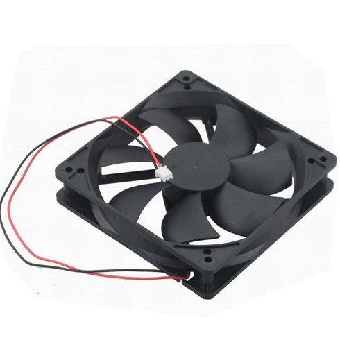 DC Cooling Fan Brushless Fan Computer Fan Case 5 inch Ball Bearing Exhaust Fan 12025 120mmx120mm x25mm (DC12V 0.33A)...