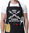 Funny Grill Aprons for Men - May The Forks Be With You - Funny Cooking Apron for Movie Fans - Men’s Kitchen Chef Cooking BBQ Aprons - Grilling Gif...
