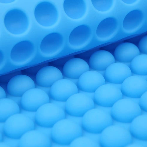 468-Cavity Dog Treat Mold,Mini Round Silicone Mold Dog Treats Pan for Cookies, Pet Treats Baking Mold Small Dot Cake Decoration(Blue)...