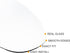 X AUTOHAUX Car Rearview Right Passenger Side Heated Mirror Glass Replacement W/Backing Plate for Chevrolet Cruze 2016-2019...