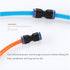 14mm Quick Fitting, 35/64” OD Push to Connect Pipe Tube Straight Fittings, Pneumatic Air Line Connector 10Pcs...