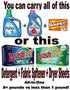 3-in-1 Laundry Detergent Sheets - 20 Loads Fresh Scent Liquidless Soap Sheet-Detergent, fabric softener and more -Travel Approved, College, Campin...