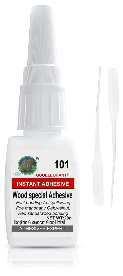 20g Wood Glue, Wood Adhesive, Instantly Strong Adhesive for bonding Wood, Instant Super Glue for Wood, Oak, Wooden Furniture, Wooden Product, Wood...
