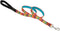 LupinePet Originals 3/4" Crazy Daisy 6-foot Padded Handle Leash for Medium and Larger Dogs...