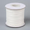 DanLingJewelry Approx 170yards/roll Creamy White Waxed Polyester Cord 0.5mm Round Beading Thread Crafting Rope for Jewelry Making Supplies...