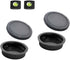 Front Body Cap and Rear Lens Cap Cover for Canon EOS EF/EF-S Lens for Rebel T7 T6 T5 T8i T7i T6i SL3 SL2 T6S,5D Mark IV/III/II, 6D Mark II/I, EOS ...