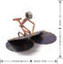 Roofer Figurine - Hand Welded Metal Art & Recycled Metal Sculptures - Unique Desk Accessories, Office Decor, & Roofer Gifts - Made in The USA...