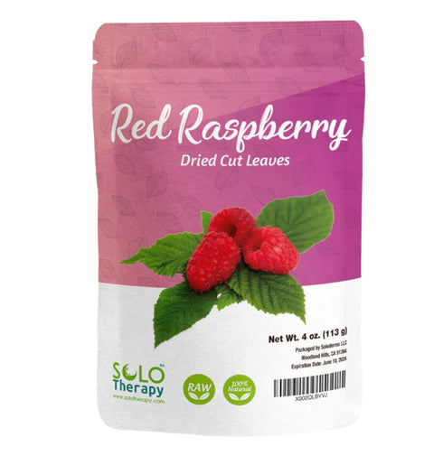 Red Raspberry Leaves 4oz., Red Raspberry Leaf Tea , Dried Cut Leaves in a Resealable Bag, Rubus Idaeus , Product From Croatia, Packaged in the USA...