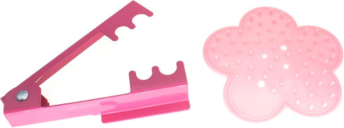 1 Set Rose Stem Leaf Thorn Stripper Stripping Tool Thorn Remove (Pink)...