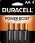 Duracell 41501 - AA Cell Battery (4 pack) (MN1500B4)...