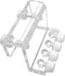 Acrylic Aquarium Soft Tube Fixture Holder for Holding Doing Pump Soft Hose (1 Piece)...