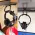 Magnetic Headset Holder up to 1 kg(2 lbs), Adjustable Headphone Holder Headphone Hanger Stand Headphone Hook for Computer/Gaming Headsets, Headpho...