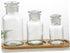 1pc Reagent Bottle Powder Container Clear Liquid Storage Bottles Lab Vials Small Apothecary Jars Lab Bottles & Jars Vials Empty Medicine Bottle So...