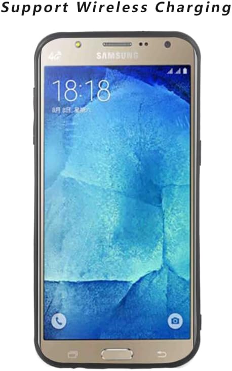 ELISORLI Compatible with Samsung Galaxy J7 2016 Case Rugged Thin Slim Cell Accessories Anti-Slip Fit Rubber TPU Mobile Protection Full Body Grip B...