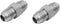 (2-PACK) 2403-06-06 Hydraulic Hose Adapter Fitting 3/8" Male JIC 37° Flare (9/16"-18UNF) × 3/8" Male JIC 37° Flare (9/16"-18UNF) SAE Straight Pipe...