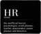 HR Definition Mousepad,Inspirational Black Square Mouse Pads for Desk Home Office Gaming Working,Home Decor Accessories Supplies,9.5x7.9 inches...