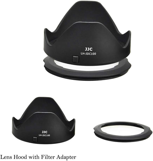 67mm Lens Hood Shade & Filter Adapter for Canon PowerShot SX70 HS SX540 HS SX530 HS SX520 HS G3 X SX60 HS SX50 HS SX40 HS SX30 IS SX20 IS Replaces...