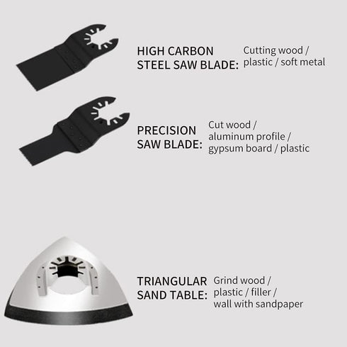 Converter Oscillating Tool Adapter Kit 100 Type Aluminum Angle Grinder Polishing Oscillating Multitool Accessories Kit(As shown)...