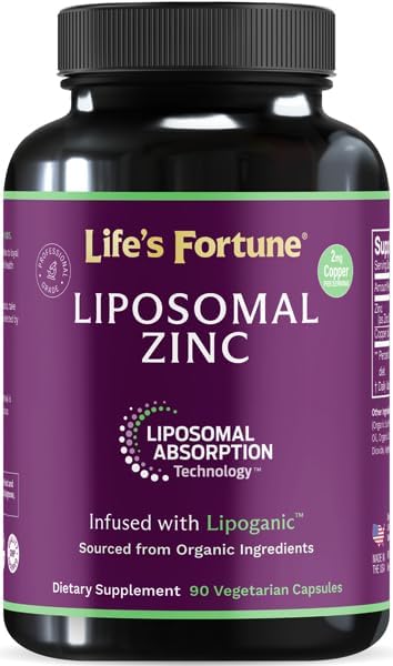 Zinc Supplement 50mg - Immune Support, Metabolism, and Skin Health | Pure Zinc Citrate Vitamins for Adults | Powerful Herbal Antioxidant | 90 Caps...