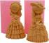 Goddess Candle Making Mold Handmade soap Chocolate DIY Candle Making Plaster Cement Resin Drop Glue Mold Handmade Crafts Silicone Mold...
