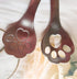 Stainless Steel Cat Paw Stirring Spoon Small Hollow Out Coffee Spoons for Dessert Coffee Teaspoon Appetizer Tableware Spoon Kitchen Restaurant...
