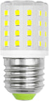 DAPSHU LED AC 100-265v 3.5w Replacement Refrigerator Light Bulb KEI D34l Daylight White 6000K E26 40W Halogen Equivalent 500Lm T10 Corn Medium Scr...