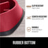 Gorilla Grip Slow Feeder Dog and Cat Bowls, Interactive Puzzle Toy for Dogs and Cats Food Training, Keeps Pets Busy and Prevents Puppy Overeating,...
