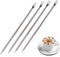 4 Pcs Stainless Steel Coffee Art Pen Coffee Fancy Stitch Barista Tool Cappuccino Latte Spatula Needle for Home Kitchen Cafe...