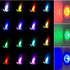 OMTO GU10 3W RGB Color Changing Spotlight with IR Remote Control Mood Ambiance Lighting colorful LED Light Bulbs,Dimmable 85-265V (Pack of 5)...