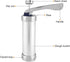 Cookies Press Cookies Press Silver Aluminum Alloy + Abs Cookies Press Maker Kit Biscuits Maker Press Machine Bakeware With 20 Cookies 4 Nozzles...