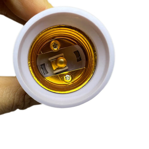 E26 Socket Extender, E26 to E26 Standard Medium Base, 2.56 inch Extension Socket Adapter, Light Bulb Socket Extension, Lamp Holder Adapter?3 Pack?...