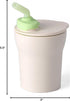 Miniware 1-2-3 Sip! Training Cup for Baby Toddler Self Feeding & Development, Tiny Cup Perfect for Baby Led Weaning, Non Drip Lid, Eco-Friendly, B...