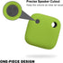Geiomoo Silicone Case for Tile Mate 2022 Tracker, Soft Flexible Scratch Resistant Cover with Carabiner (Fluorescent Green)...