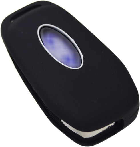 Silicone Key Fob Cover Remote Protector for Ford F150 F250 F350 F450 F550 Raptor Ranger Transit Fusion Bronco EcoSport Escape Explorer Expedition ...