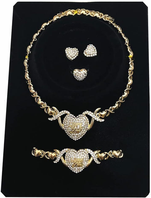 Giffor Luxury Native American Jewelry Party Earrings For Women 14K Gold Filled Necklace Set Bridesmaids Wedding Jewelry Sets New Year Gifts 2024...