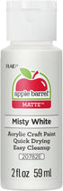 Apple Barrel Acrylic Paint in Assorted Colors (2 oz), 20782, Misty White...