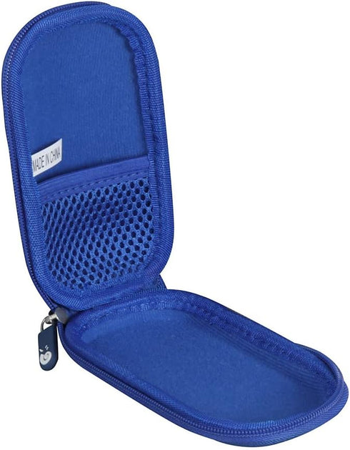 Hermitshell Hard Storage Carrying Case Bag Fits Apple Magic Mouse (I and II 2nd Gen) (Blue Nylon)...