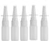 20ML White Empty Plastic Nasal Spray Bottles Pump Sprayer Mist Nose Spray Refillable Bottle For Saline Water Wash Applications Pack of 5...