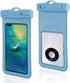 Waterproof Case Universal Phone Holder Pouch, IPX8 Underwater Cellphone Dry Bag Compatible with iPhone 13 Pro 12 11 14 Pro Max XS XR X 8 7 6S, Sam...