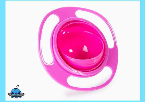 360 Spill Resistant Gyro Bowl with Lid?pink?...