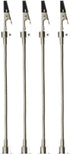 4-Pack Helping Hands Soldering Clamp,Adjustable Soldering Clip,Flexible Gooseneck Metal Arms Alligator Clips,Soldering Third Hand Tools for Electr...
