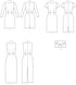Butterick Misses' Long, Short, and Sleeveless Dress, Code B6849 Sewing Pattern Kit, Sizes 6-8-10-12-14-16-18-20-22, Multicolor...