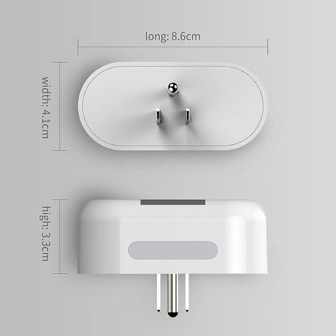 UCOMEN Smart Plug with Night Light, WiFi Plugs Works with Smart Life, Alexa, Google Home & IFTTT, Easy Connection, Smart Outlet with Timer & Group...
