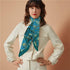 Women's Van Gogh Oil Painting Square Scarf Fashion Literary Imitation Silk HairBand...