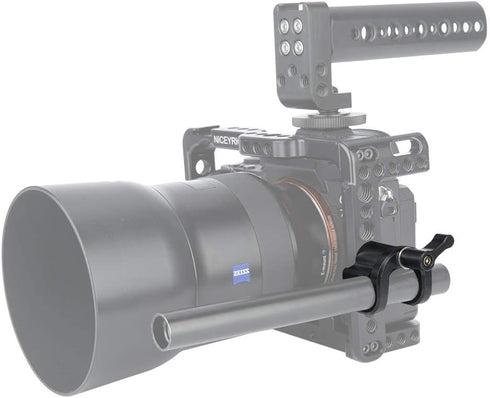 NICEYRIG 15mm Rod Clamp, Single Rod Holder for 15mm Rail Support System, EVF Mount, LED Light, Microphone - 331...