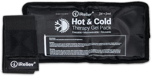 Ice Pack for Hot & Cold Therapy Gel Pack - Hot & Cold Relief, Reusable, Freezable & Microwaveable, Pain & Muscle Soreness, Arm, Leg, Knee, Shoulde...