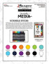 Ranger MDA54733 Dina Wakley Media Scribble Sticks 12/Pkg...