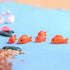 16 pcs Fish Frog Lotus Miniatures Garden Bonsai Mini Ornaments Fish Tank Decors...